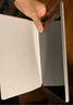 聯(lián)想（Lenovo）小新Pad Pro 12.7英寸保護夾（二代）雙角度支撐 智能開(kāi)合 翻蓋喚醒 獨立筆槽 細膩手感  灰色 曬單實(shí)拍圖