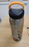 富光大容量塑料水杯子運動(dòng)水壺吸管杯學(xué)生便攜太空杯夏戶(hù)外1500ML黑 曬單實(shí)拍圖