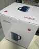 摩飛電器（Morphyrichards）電熱水壺燒水壺熱水壺 家用恒溫水壺1.5L不銹鋼304雙層防燙實(shí)時(shí)顯溫開(kāi)水壺MR6070藍 曬單實(shí)拍圖