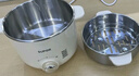 蘇泊爾（SUPOR）不銹鋼電煮鍋 電蒸鍋 多功能家用宿舍泡面小火鍋 2.5L帶蒸屜小燉鍋 蒸煮一體電熱鍋H25YK681A 曬單實(shí)拍圖