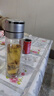 【?京東物流配送】高硼硅雙層玻璃杯大容量泡茶杯水杯子茶水分離 【雙層加厚】茶杯 350ml 1只 曬單實(shí)拍圖