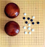 云子圍棋新榧木圍棋云子套裝高檔實(shí)木圍棋盒自用送禮象棋兩用棋盤(pán) 3cm厚實(shí)木盤(pán)+木罐+云子 曬單實(shí)拍圖