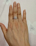 潮宏基PT950鉑金戒指女戒圈指環(huán)計價(jià) 鉑雅 SRP40000849 約2.95g 曬單實(shí)拍圖