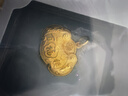 周大福兒童寶寶百福長(cháng)命鎖黃金吊墜(工費160)約4.5g EOF98 曬單實(shí)拍圖