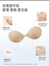 幸棉（LUCKMEEY）女士布面胸貼防滑聚攏隱形前扣文胸婚紗禮服乳貼薄 曬單實拍圖