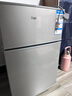 榮事達（Royalstar）小冰箱 租房用小型家用雙門(mén)電冰箱宿舍冷藏冷凍兩用節能 38A122【一級能效】【三天約一度電】銀 曬單實(shí)拍圖
