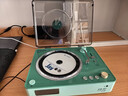 熊貓（PANDA）CD-67 CD機音響一體式 CD播放機 音樂(lè )專(zhuān)輯播放器 發(fā)燒級高音質(zhì)家用桌面藍牙唱片機 七夕情人節禮物 綠色 曬單實(shí)拍圖