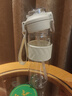 樂扣樂扣（LOCK&LOCK）夏季雙飲塑料運動水杯帶吸管提手戶外水壺便攜男女杯子米色800ml 曬單實拍圖