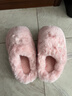 達西先森雪糕 棉拖鞋女秋冬季室內居家毛毛絨情侶家用保暖軟底防滑拖鞋 曬單實(shí)拍圖