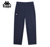 卡帕（Kappa）男褲背靠背針織運動(dòng)褲男春秋新款男款休閑衛褲男士褲子KPGGAAK01D 【修身/運動(dòng)/輕盈】暗夜藍黑-906 L （推薦尺碼175/84A） 曬單實(shí)拍圖