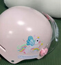 綠源新款電動(dòng)車(chē)3C兒童頭盔可愛(ài)卡通萌趣3-12歲寶寶男孩女孩安全頭盔 小馬寶莉-粉色-【短透鏡】 【不帶護耳】 曬單實(shí)拍圖