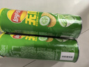 樂(lè )事（Lay's）無(wú)限薯片 翡翠黃瓜味 104克*2罐 208克 休閑零食 膨化食品 曬單實(shí)拍圖