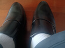 YRC意爾康男鞋商務(wù)正裝皮鞋休閑增高軟底真皮鞋男上班面試結婚新郎鞋 品牌清倉撿漏/黑色內增高 40 曬單實(shí)拍圖