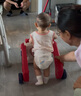 babycare調(diào)速嬰兒學步車9個月-3歲寶寶多功能平衡車防翻助步手推車 科洛玫 曬單實拍圖
