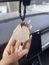 普陀山貔貅玉髓車(chē)內(nèi)飾品掛件車(chē)載2025新款后視鏡平安 貔貅白玉髓--玉髓平安扣 曬單實(shí)拍圖