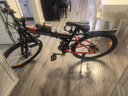 鳳凰（Phoenix）折疊車山地自行車折疊27速碟剎減震變速成人男女學(xué)生公路越野單車 曬單實(shí)拍圖