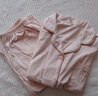 FitonTon女士睡衣女夏秋純棉抑菌防螨長(cháng)袖翻領(lǐng)套裝開(kāi)衫可外穿家居服女L 曬單實(shí)拍圖