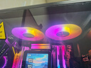 超頻三（PCCOOLER）鏡刃積木F3 X120黑色反葉 三套包12cm機(jī)箱風(fēng)扇/無(wú)線積木拼接/無(wú)限鏡ARGB/PWM溫控調(diào)速 曬單實(shí)拍圖