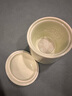 千德萬(wàn)錦羊脂玉青瓷辦公杯茶水分離杯家用陶瓷杯泡茶杯帶蓋馬克杯禮品定制 青瓷龍頭杯三件套400ml1只 曬單實(shí)拍圖