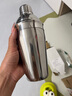 洽苒【德國品牌】雪克杯套裝暴打手打檸檬茶工具不銹鋼調酒器手搖全套 【14件套】550ml 全鋼雪克杯 調酒全套工具 曬單實(shí)拍圖