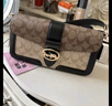 蔻馳（COACH）【品牌直供】GEORGIE女士中號腋下包單肩手提斜挎包5509IMRKY 曬單實(shí)拍圖