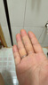 周大福PerfectLove情約系列婚嫁鉑金鑲鉆石戒指對戒(一枚)求婚NA1457 11號 曬單實(shí)拍圖