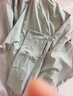 茉尋昆凌同款原紗防曬衣女士冰絲涼感防曬服防紫外線夏季正肩款灰色XL 曬單實拍圖
