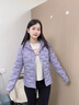 雅鹿壓膠直充輕薄羽絨服女2026新款短款連帽時(shí)尚運動(dòng)休閑旅游保暖外套 黎明灰 XL 【推薦115-13斤】 曬單實(shí)拍圖