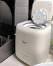 美的（Midea）0.7公斤內衣洗衣機家用內衣褲迷你懶人洗衣機高溫除菌洗襪子全自動(dòng)洗脫一體機不銹鋼內桶MNB7VH1E 曬單實(shí)拍圖