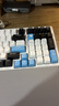 VGN V98Pro V3 三?？椭苹I盤(pán) Gasket結構 全鍵熱插拔 RGB辦公電競游戲低延遲 極地狐軸 極地限定款 曬單實(shí)拍圖