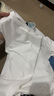 JEANSWEST LIFE真維斯長袖t恤男潮春秋純棉白色打底衫學(xué)生寬松圓領(lǐng)純色內(nèi)搭上衣 曬單實拍圖