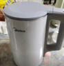 美的（Midea）電熱水壺煮水壺家用小型電燒水壺 0涂層食品級304不銹鋼雙層防燙無縫內(nèi)膽1.5升容量 1566 曬單實拍圖