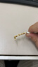 表帶哥適用蘋果手表表帶女士皮質(zhì)apple watch S10/S9/11/iwatch series夏天季四葉草創(chuàng)意可愛女款米白金 曬單實拍圖