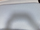 夏季涼感冰稠絲家用pro二代枕頭套42x70記憶棉枕頭兒童枕芯內膽套 琉璃藍【A類(lèi)冰綢絲】DHF 42x70/高10cm枕套一只 曬單實(shí)拍圖