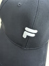 FILA【白白帽】 FUSION斐樂(lè )帽子情侶棒球帽女款新款鴨舌帽男 深黑-BK XS 曬單實(shí)拍圖
