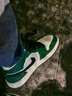 耐克（NIKE）Air Jordan 1 Mid AJ1 中幫白黑紅防滑耐磨緩震復古運動(dòng)籃球鞋 852542-301白綠 40 (250mm) 曬單實(shí)拍圖