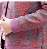 俞兆林中老年女裝紅色冬裝加絨加厚外套媽媽裝保暖外套奶奶衣服 Y51D073 曬單實(shí)拍圖