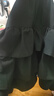 迪士尼女童半身裙夏裝兒童防走光百搭蓬蓬蛋糕裙百搭中大童帶安全褲短裙 黑色3層荷葉裙(帶安全褲內襯) 150 曬單實(shí)拍圖