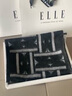 ELLE【禮盒裝】100%羊毛圍巾男女士秋冬保暖圍脖披肩送禮生日會教師節(jié) 黑色 曬單實(shí)拍圖