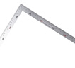 得力（deli）不銹鋼拐尺鋼角尺L型尺木工直角90度尺雙面刻度250x500mm 曬單實(shí)拍圖