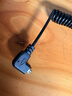 菲昂 HDMI to轉 Mini Micro HDMI 索尼單反相機 監視器 伸縮彈簧線(xiàn) 短線(xiàn) 彎頭 曬單實(shí)拍圖