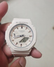 卡西歐（CASIO）男表G-SHOCK農家橡樹(shù)學(xué)生時(shí)尚運動(dòng)防水石英腕表 送男友禮物 櫻花粉GMA-S2100-4A 曬單實(shí)拍圖