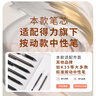得力（deli）0.5按動(dòng)中性筆替芯 學(xué)生水筆簽字筆芯 S01/S08/1008/K35適用同G-5 子彈頭黑色50支/盒 33572 曬單實(shí)拍圖