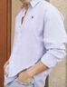 Abercrombie & Fitch【牛津襯衫】經(jīng)典小麋鹿圖案男裝25春夏美式長(cháng)袖襯衫125-5083 灰綠色 L (180/108A) 曬單實(shí)拍圖