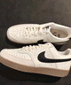 耐克男子透氣運動(dòng)鞋冬季低幫板鞋NIKE COURT VISION LOW FQ8075 133帆白/黑/淺土褐/白/椰奶色 41 曬單實(shí)拍圖