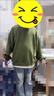 FIDQIOG國際品牌男童春秋衛(wèi)衣2025新款假兩件大童帥氣針織上衣 綠色 110 cm 曬單實拍圖
