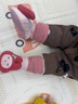 優(yōu)奇嬰兒襪子秋冬男女寶寶秋季長(cháng)筒襪嬰幼兒早秋防滑學(xué)步襪可愛(ài)地板襪 曬單實(shí)拍圖