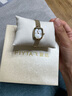 飛亞達(dá)（FIYTA）傾城系列 “小金表”圓珠鏈貝母盤復(fù)古女表 七夕節(jié)禮物女 曬單實(shí)拍圖
