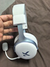 邁從（MCHOSE）V9 Pro游戲耳機頭戴式電競電腦耳機三角洲行動(dòng)fps吃雞聽(tīng)聲辨位電競芯片聲卡7.1聲道無(wú)線(xiàn)藍牙有線(xiàn) 【V9 Pro 無(wú)線(xiàn)7.1版】53mm大動(dòng)圈-白藍 曬單實(shí)拍圖