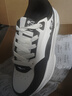 鴻星爾克電池熊貓4lite板鞋男鞋2025秋冬季新款厚底百搭休閑運動(dòng)鞋子男 微晶白/正黑 41 曬單實(shí)拍圖